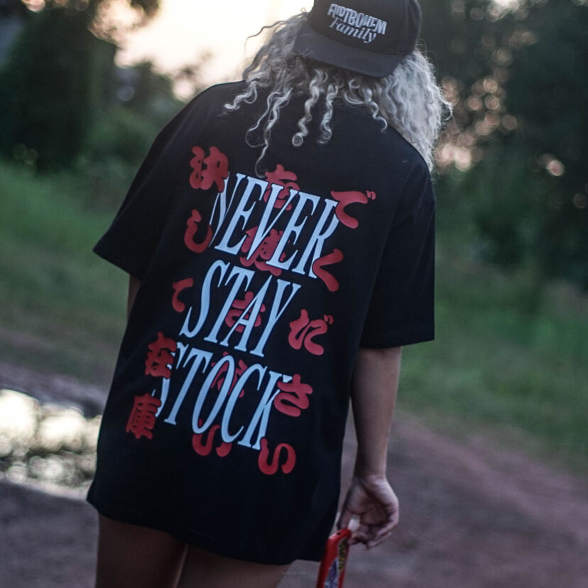 NEVER STAY STOCK - T-SHIRT