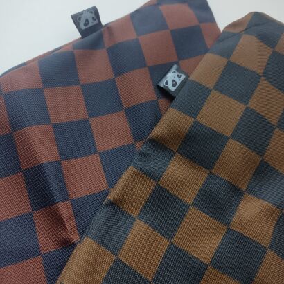 BROWN CHECKERED - SHIFT BOOT SET